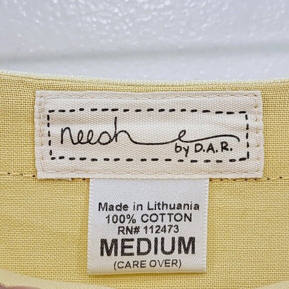 Neesh by DAR Vintage Women's 100% Cotton A-line Midi Skirt - M - Picture 7 of 8